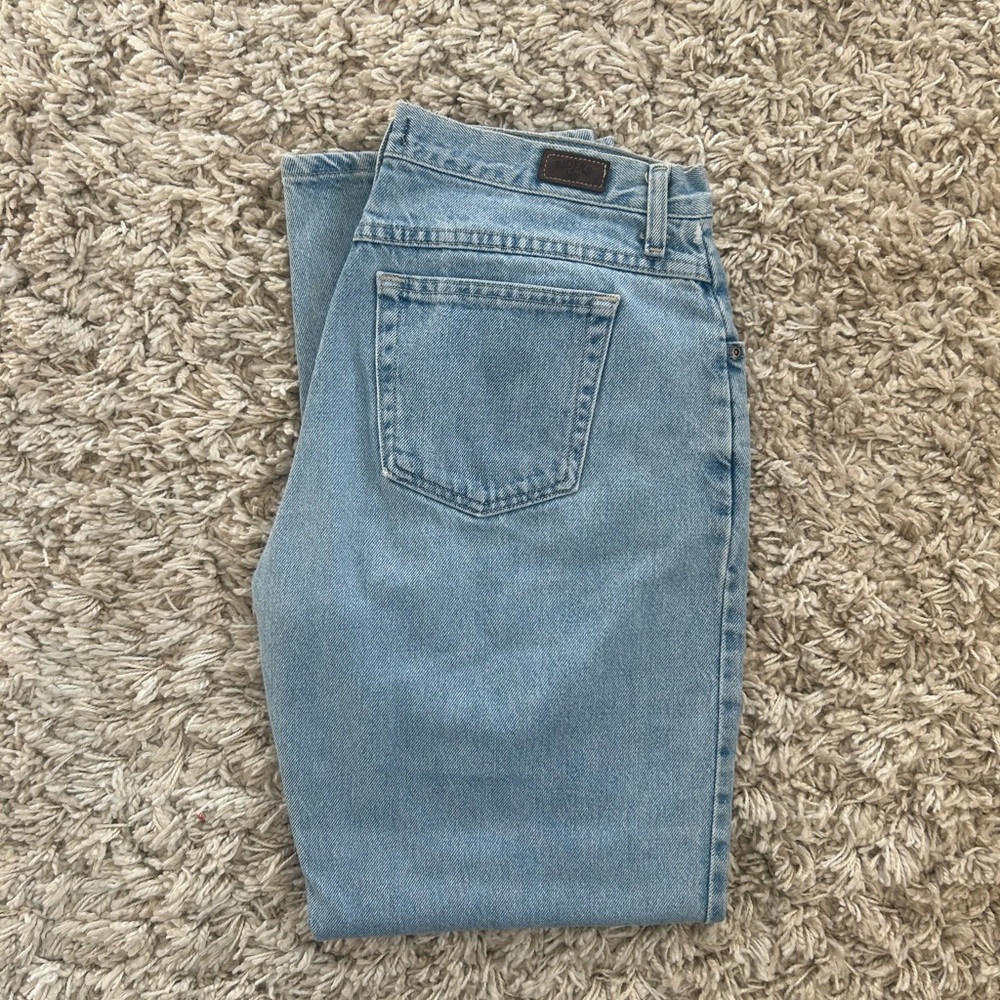 Lee Sky Blue Straight Leg Jeans